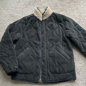 Rag & Bone reversible men’s jacket green/ brown size Small